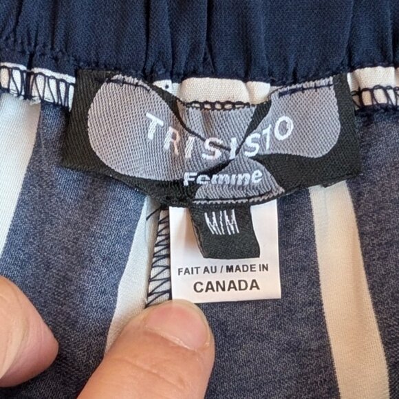 Striped Wide Leg Pants - Picture 3 of 4